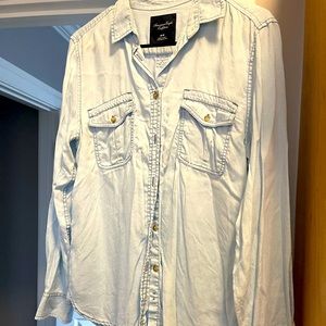 Super lightweight jean shirt!